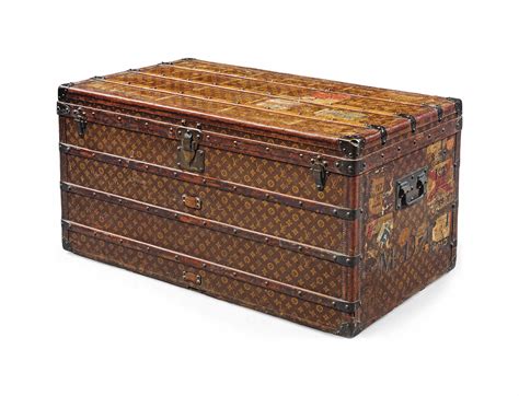 louis vuitton canvas trunk